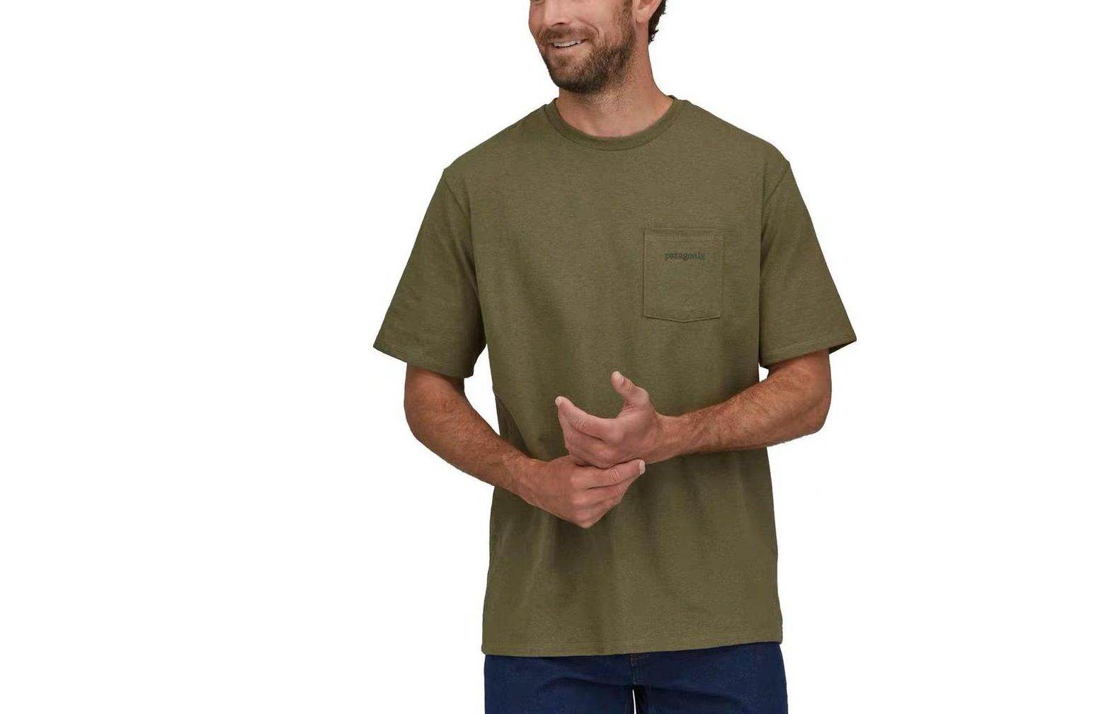 Футболка мужская Patagonia с логотипом - Boxette Shop