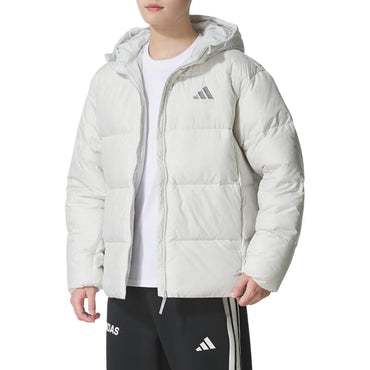 Adidas climawarm случайный открытый ветрозащитный теплый капюшон хлеб вниз куртка мужские модели