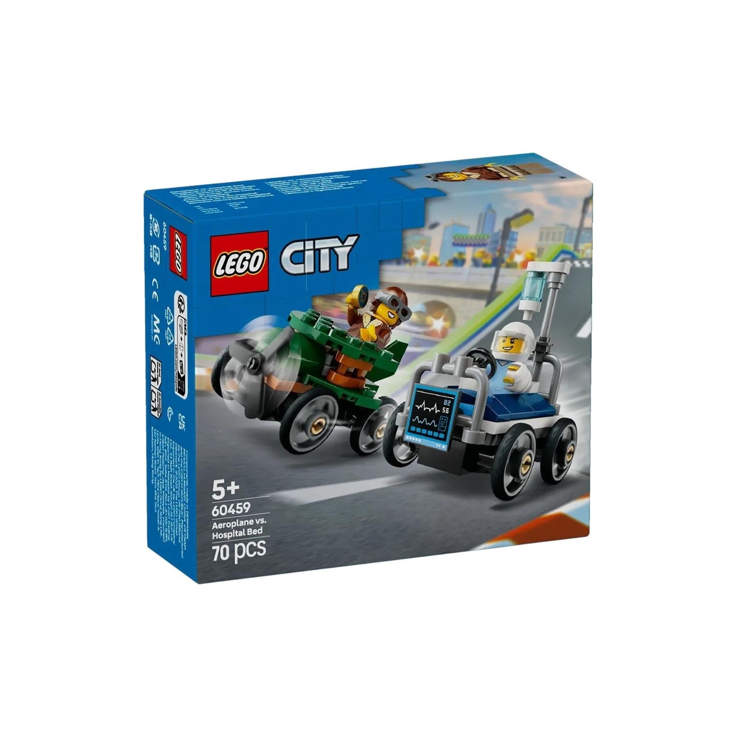LEGO "Kasalxona yotoqli samolyot mashinasi" (60459)