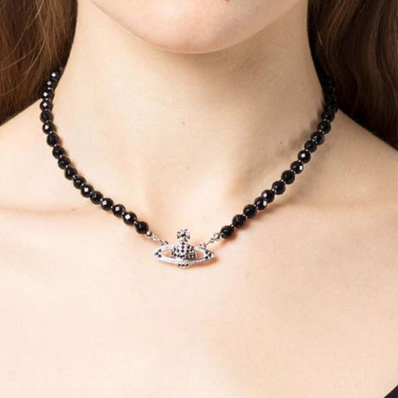 Ожерелье женское Vivienne Westwood One Row Relief Choker