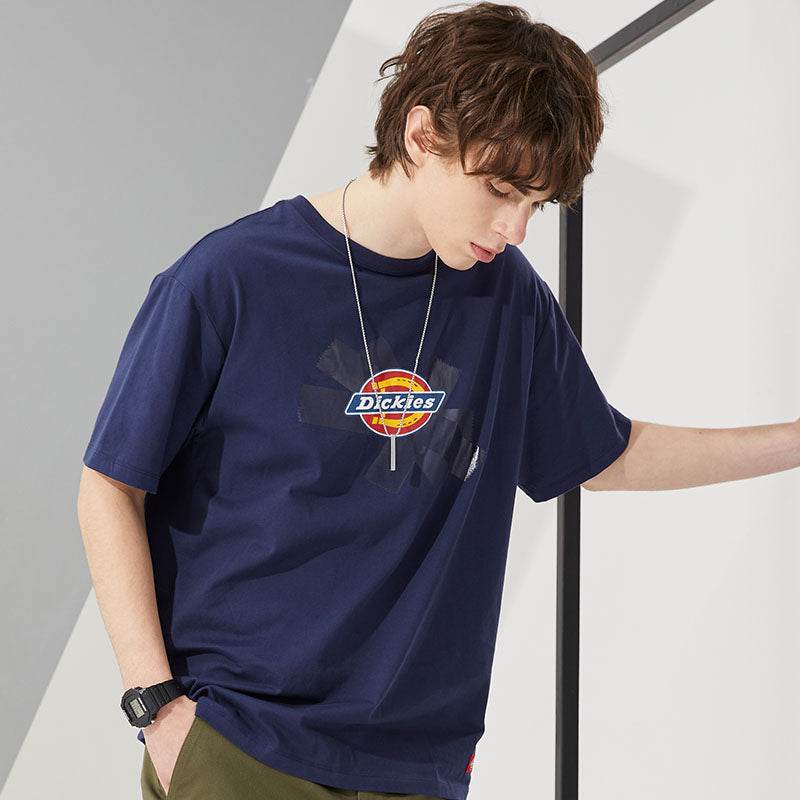 Футболка Dickies Tape Letter Printed Round Neck - Boxette Shop