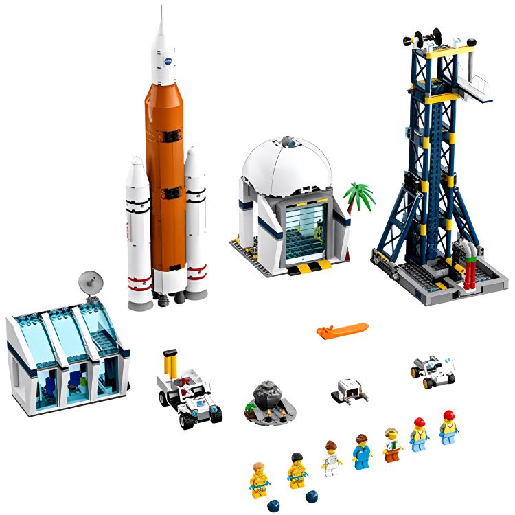 LEGO City raketa uchirish markazi (60351)