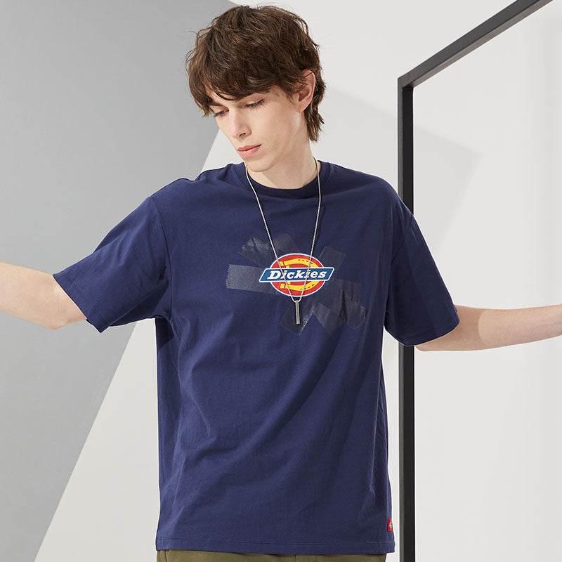 Футболка Dickies Tape Letter Printed Round Neck - Boxette Shop