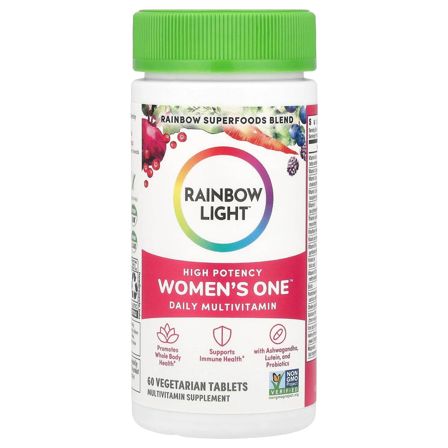 Rainbow Light Women's One, мультивитаминная добавка для женщин, 60 таблеток - Boxette Shop