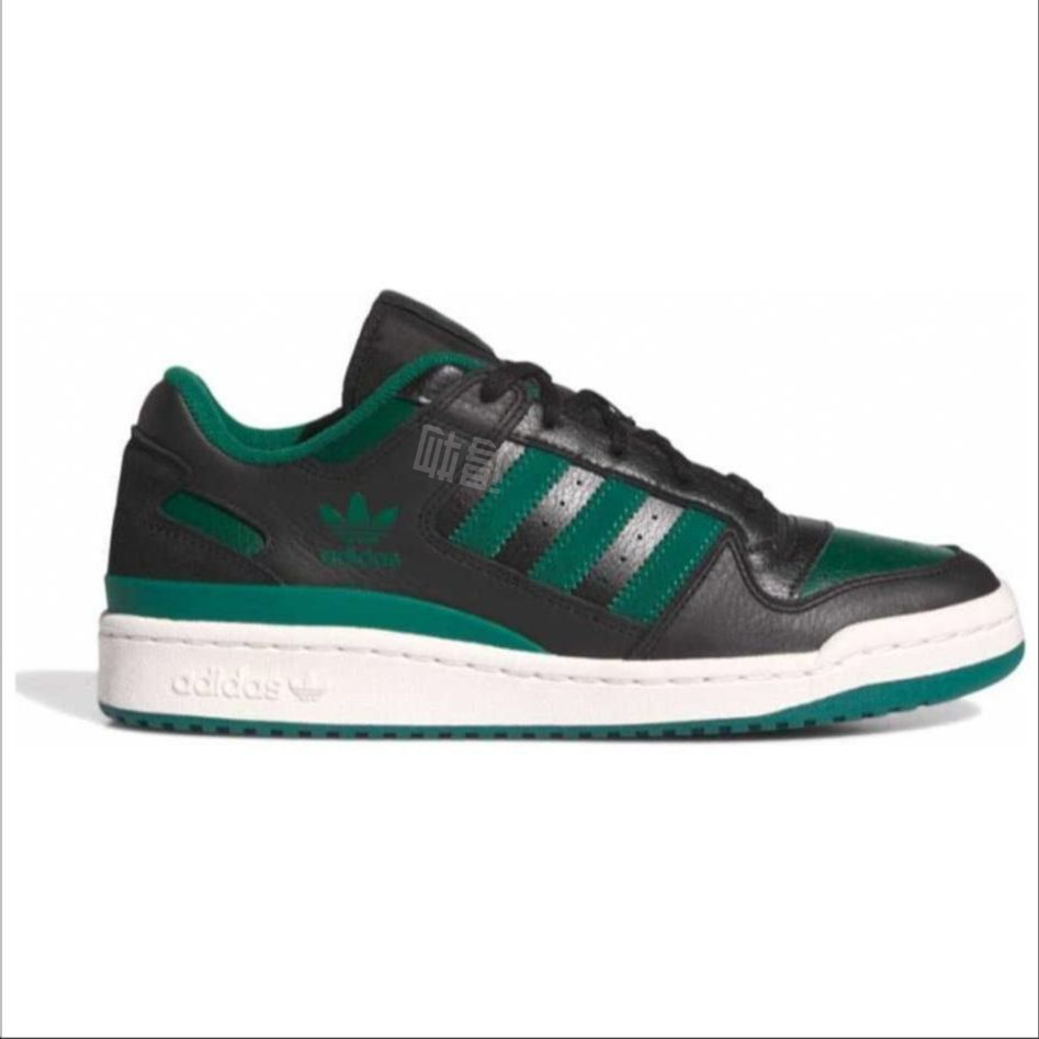 Adidas originals forum 84 low cl амортизирующие износостойкие бордшорты с низким верхом мужские черно-зеленые