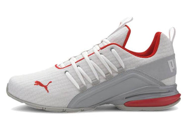 Кроссовки Puma Axelion Block White and Red - Boxette Shop