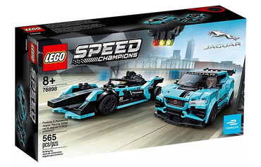 Конструктор LEGO "Супергонки: Формула E и I-PACE eTROPHY Jaguar" (76898) - Boxette Shop