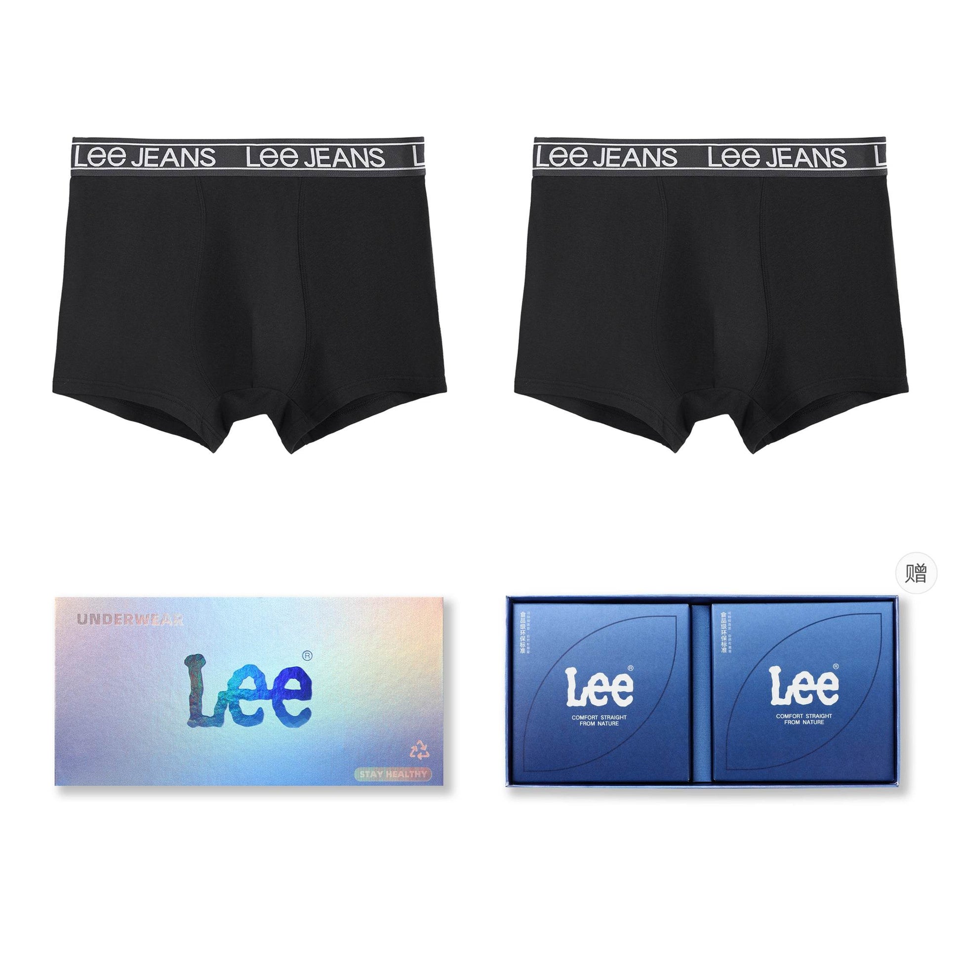 Трусы мужские Lee Cotton Alphabet Logo - Boxette Shop