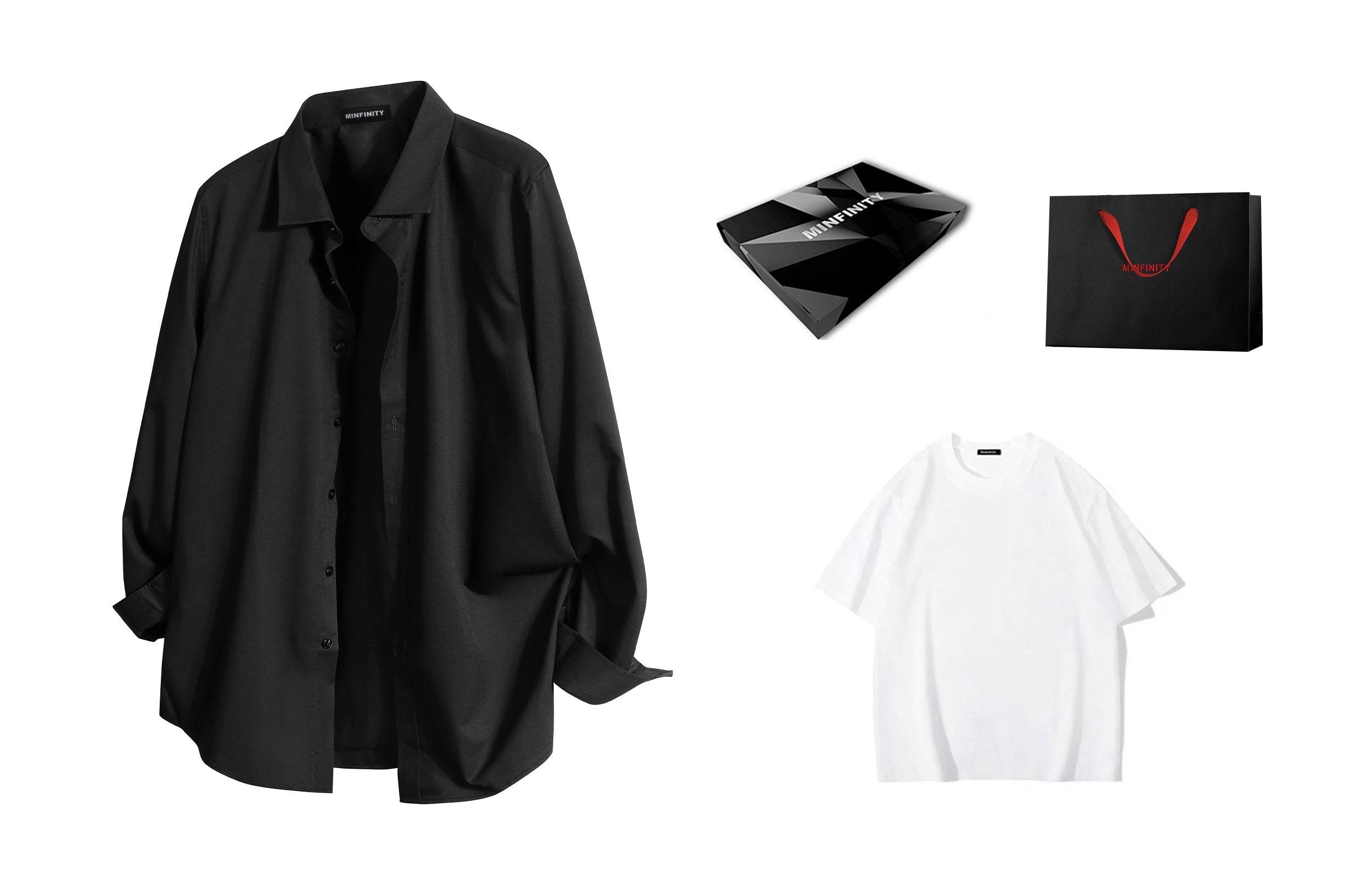 Рубашка мужская Minfinity - Boxette Shop