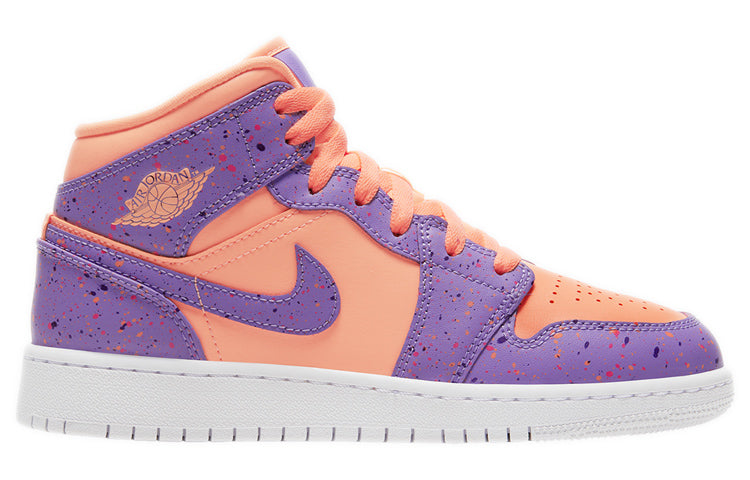 Air Jordan 1 Mid "Atomic Pulse" o'smirlar uchun krossovkalar