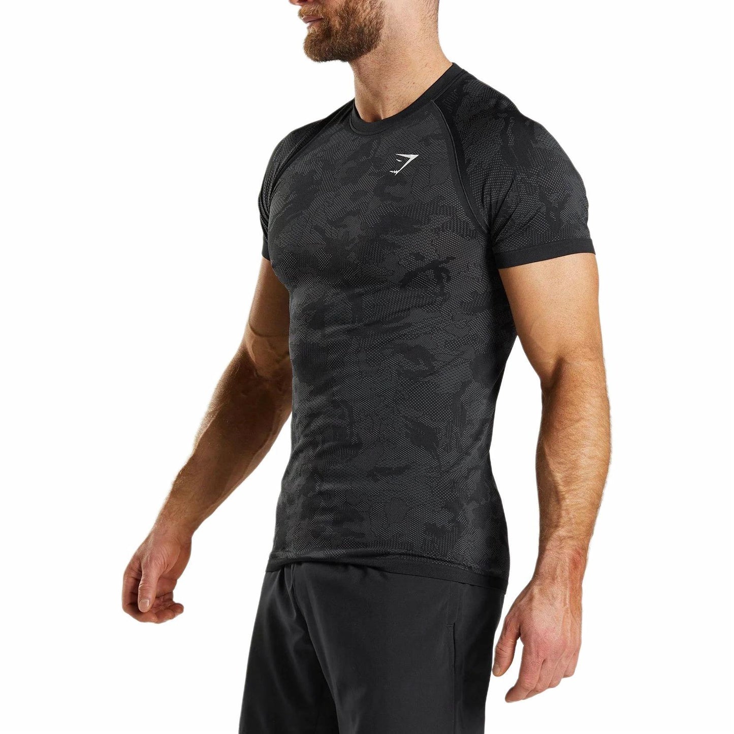 Спортивная футболка мужская Gymshark Geo Seamless