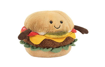 Мягкая игрушка Jellycat Fun Food Series Burger - Boxette Shop