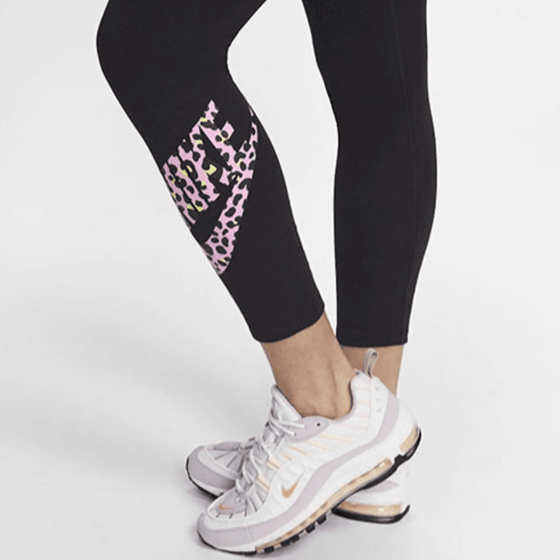 Спортивные леггинсы женские Nike Cotton Monogrammed Bottom - Boxette Shop