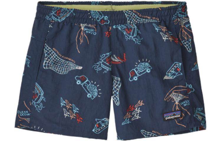 Шорты детские Patagonia Baggies Logo Printed Waterproof Elasticated - Boxette Shop