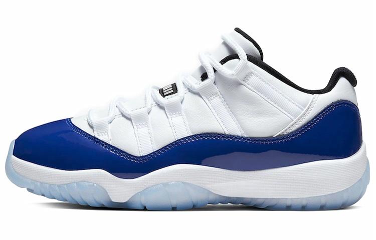 Ayollar uchun Air Jordan 11 Retro past "Concord Sketch" krossovkalari