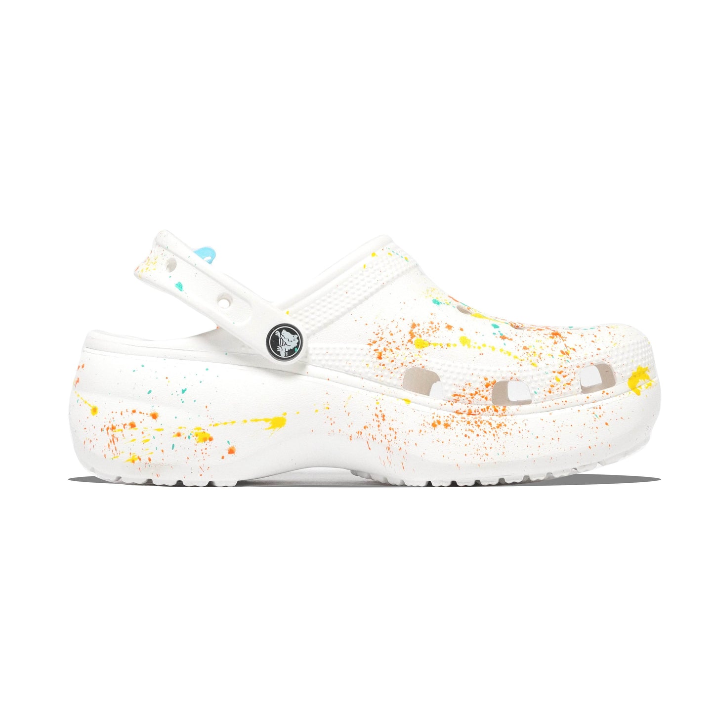 Шлепанцы женские Crocs Classic Platform Clog Rainbow Sugar Splash - Boxette Shop