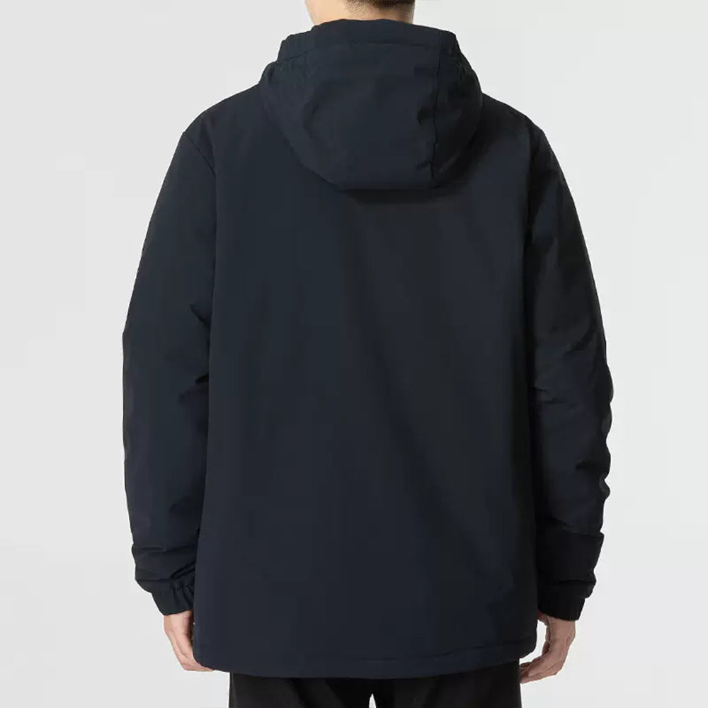Under armour cotton sense mechanical elastic solid colour waterproof windproof sportswear men's black