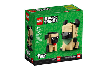 Конструктор LEGO Squarehead "Немецкая овчарка" (40440) - Boxette Shop