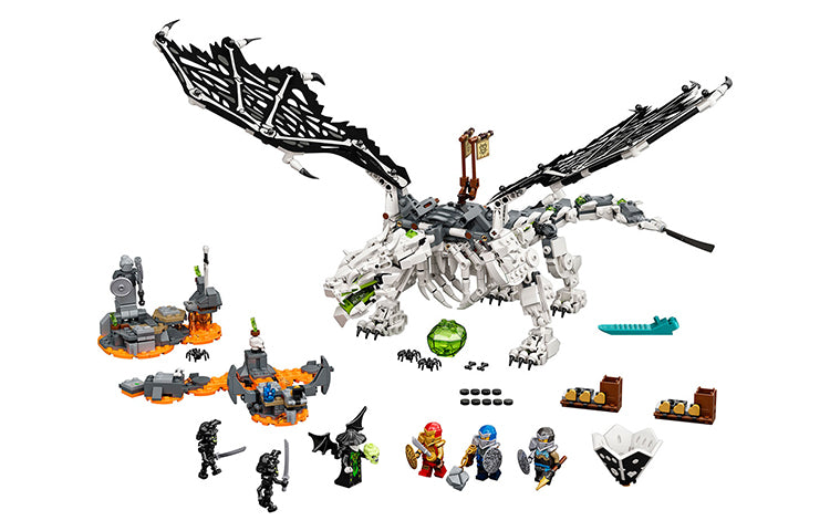LEGO qurilish to'plami "Phantom Ninja Series: Boshsuyagi sehrgarining uchuvchi ajdahosi" (71721)