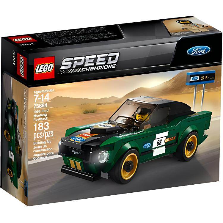 Конструктор LEGO Super Racing Ford 1968 Ford Mustang (75884) - Boxette Shop