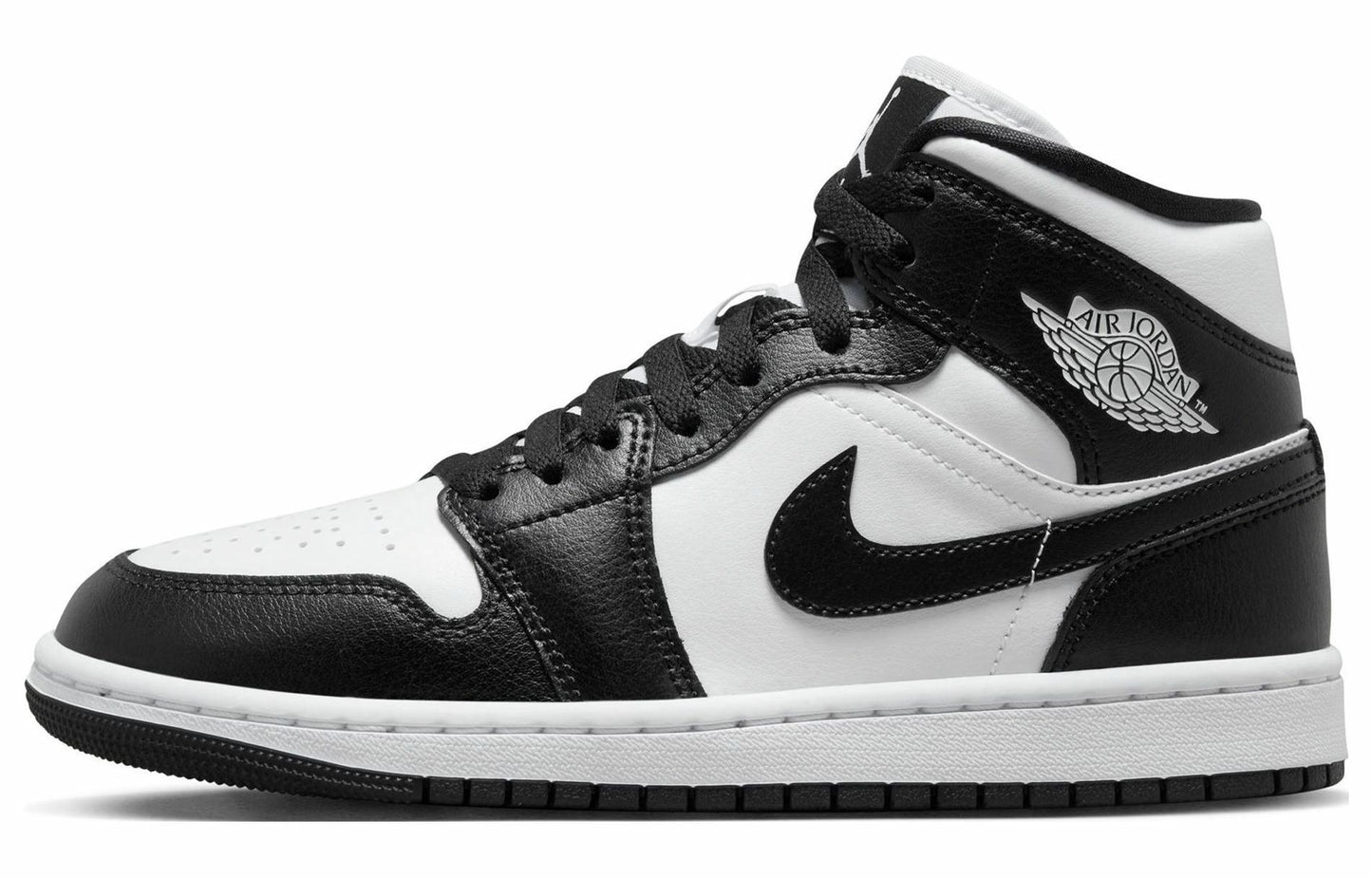 Jordan Air Jordan 1 Mid "Qora oq Panda" krossovkalari