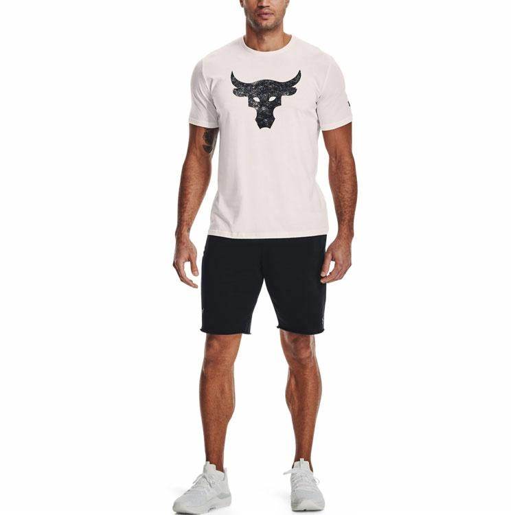 Спортивная футболка мужская Under Armour Project Rock Brahma Bull - Boxette Shop