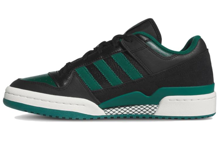 Adidas originals forum 84 low cl амортизирующие износостойкие бордшорты с низким верхом мужские черно-зеленые
