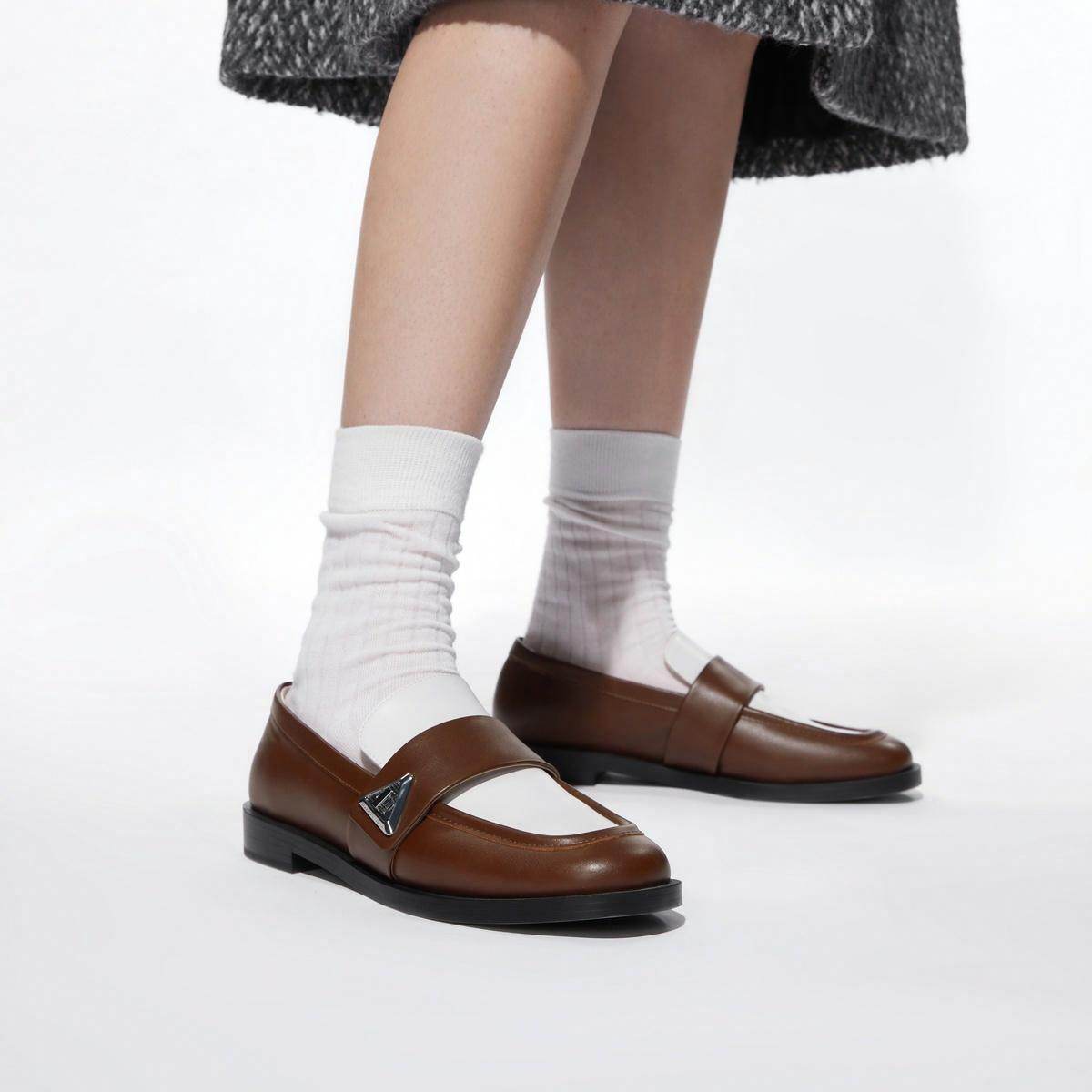 Лоферы женские Charles & Keith Retro British - Boxette Shop