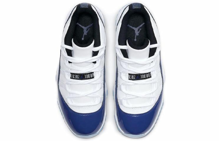 Ayollar uchun Air Jordan 11 Retro past "Concord Sketch" krossovkalari