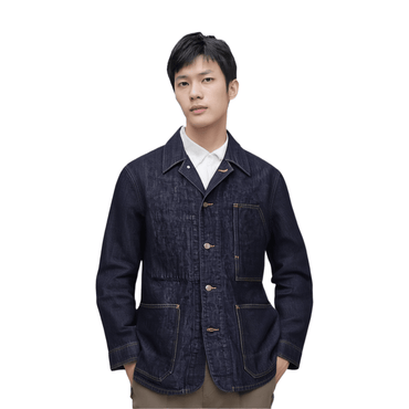 Джинсовая куртка мужская Джинсовая Uniqlo - Boxette Shop