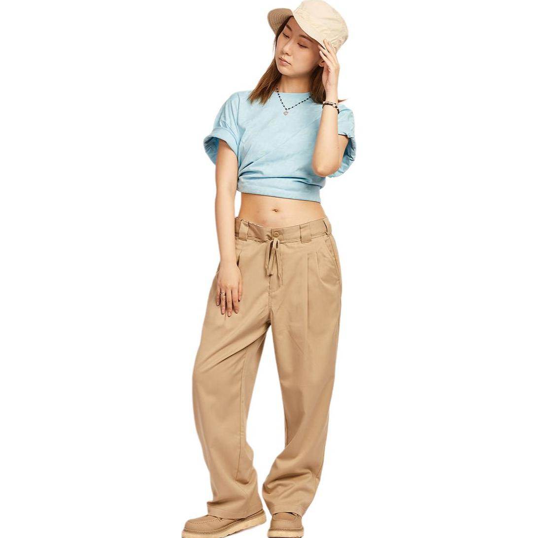 Футболка женская Dickies Letters Round Neck Straight Drop S - Boxette Shop