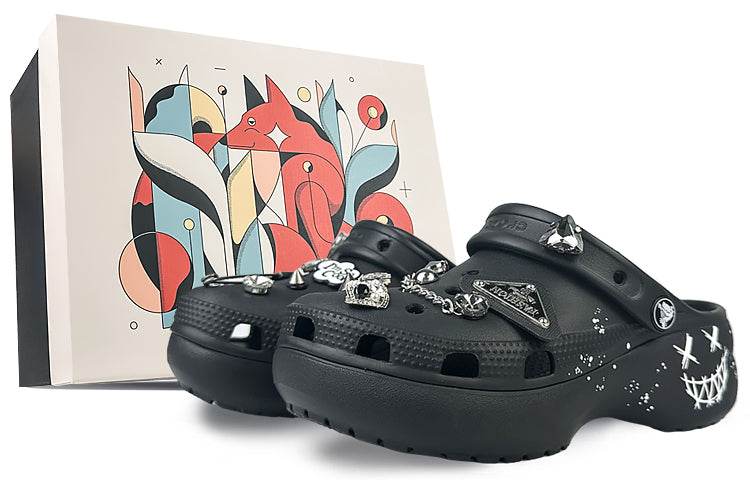 Шлепанцы женские Crocs Classic Platform Clog BNK - Boxette Shop