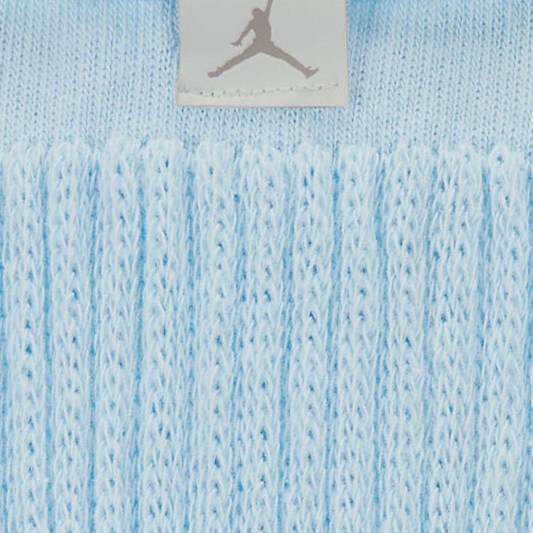 Jordan bir rangli logotipli sport yugurish o'rta buzoq paypoqlari Uniseks 1 juft ko'k