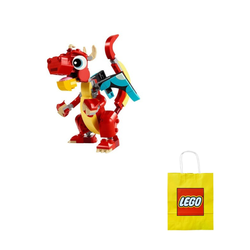 Конструктор LEGO Creator "Красный летающий дракон" (31145) - Boxette Shop