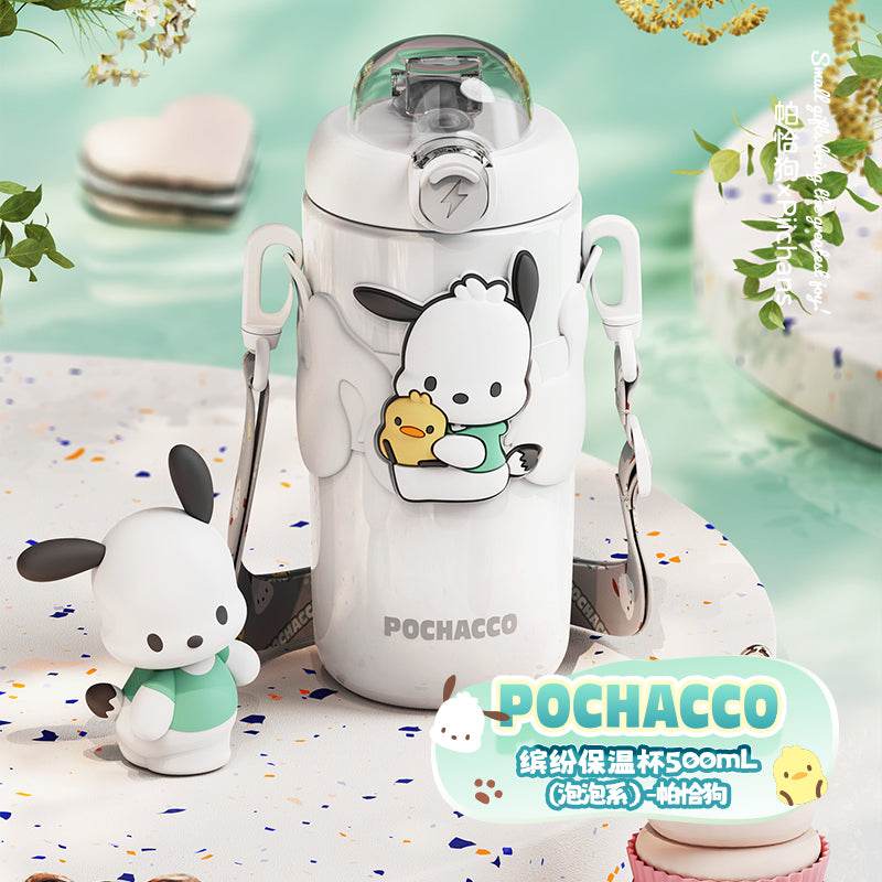 Термокружка Sanrio Kuromi/Yugui Dog/Pacha Dog - Boxette Shop