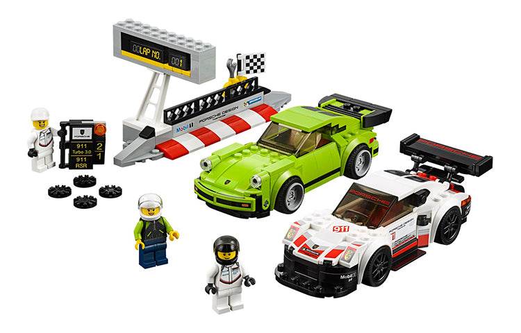 Конструктор LEGO Speed Porsche 911 RSR и Porsche 911 Turbo 3.0 (75888) - Boxette Shop