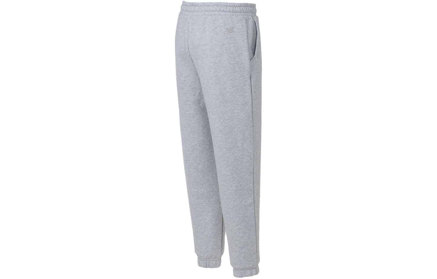 New Balans nbx yumshoq alp tog'lari to'qilgan harfli logotipli chizilgan ipli to'rli trikotaj ayollar shimlari zig'ir shifer kulrang