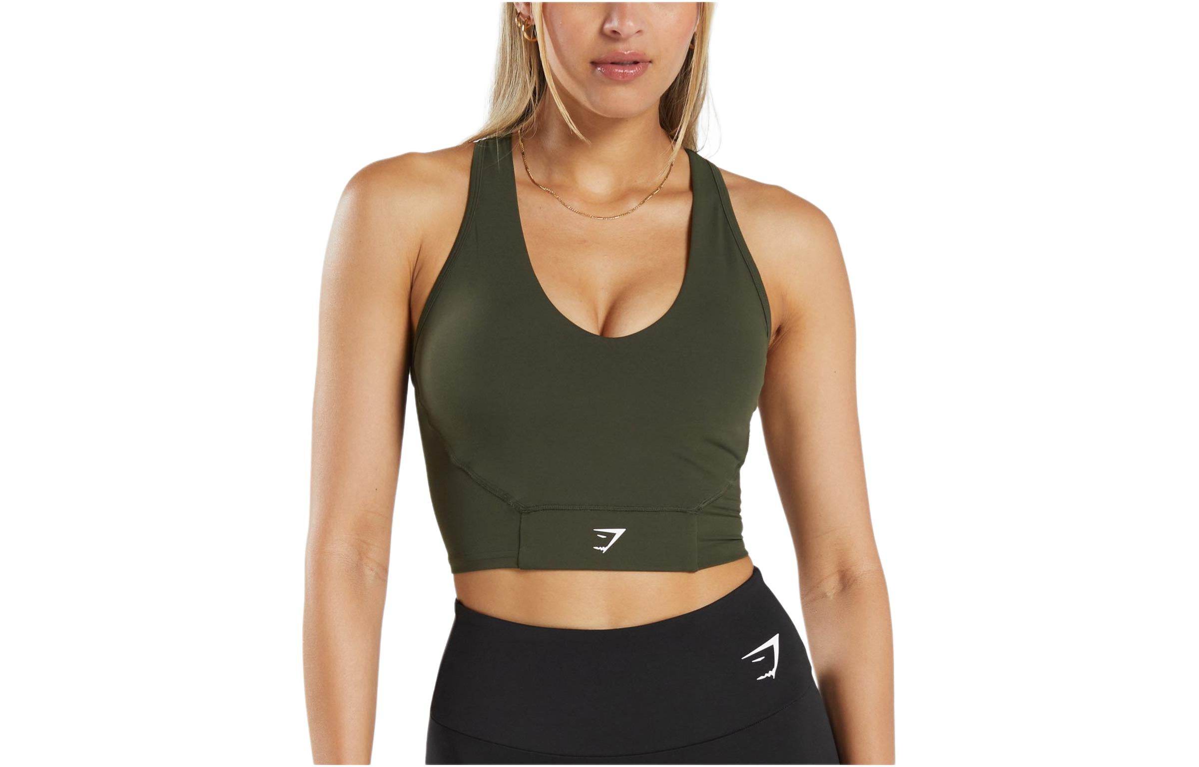 Спортивный бра женский Gymshark Crop Mesh Tank - Boxette Shop