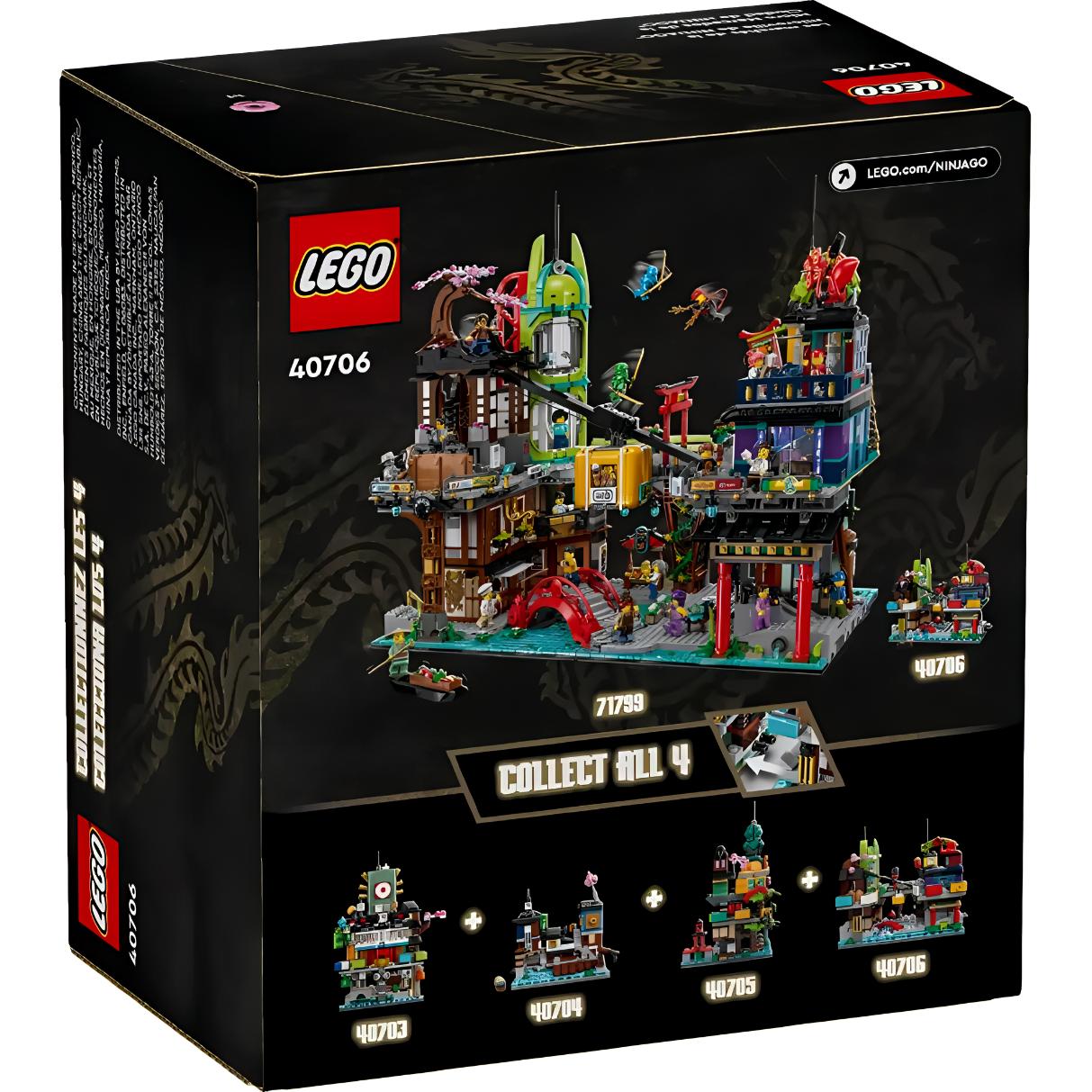 LEGO Ninjago "Shahar do'konlari" (40706)