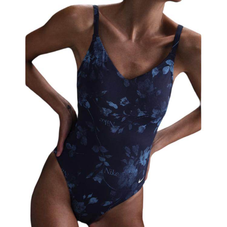 Купальник женский Nike Floral V-Neck Triangle - Boxette Shop