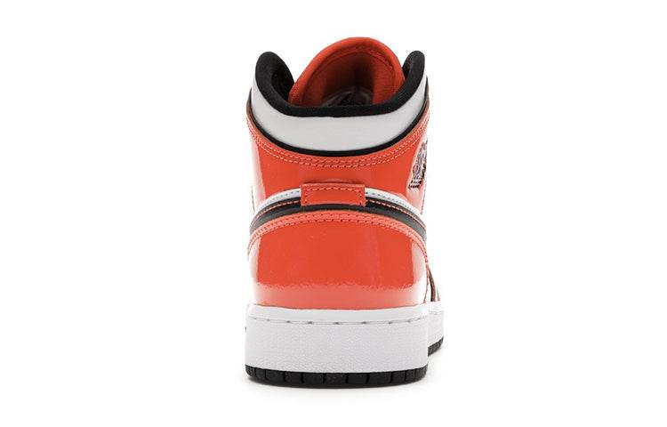 Кроссовки подростковые Air Jordan 1 Mid Turf Orange - Boxette Shop