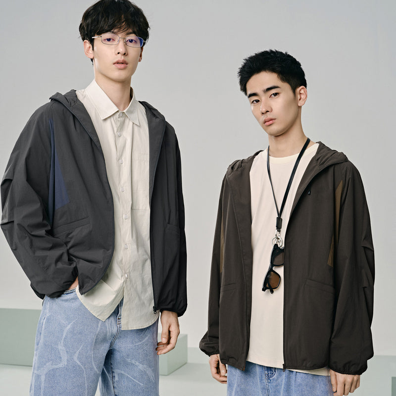 Куртка мужская Gxg Color Blocking Hooded Zip