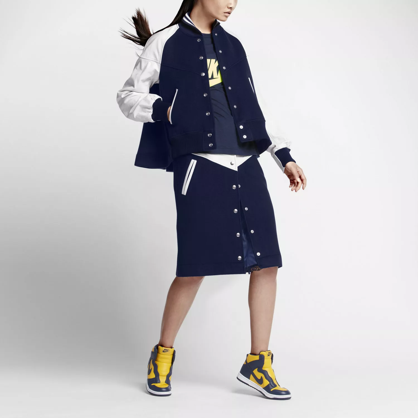 Юбка женская Nike A-Line Patchwork