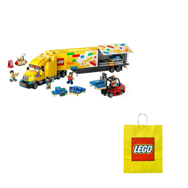 Конструктор LEGO "Желтый транспортер" (60440) - Boxette Shop