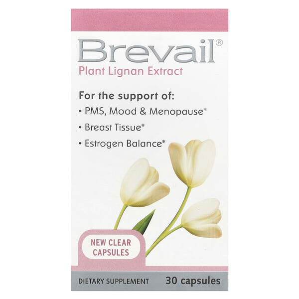 БАД Barlean's Brevail, экстракт лигнана из растений, 30 капсул - Boxette Shop