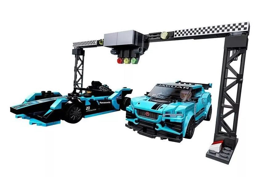 LEGO Super Racing Formula E va I-PACE eTROPHY Jaguar (76898)