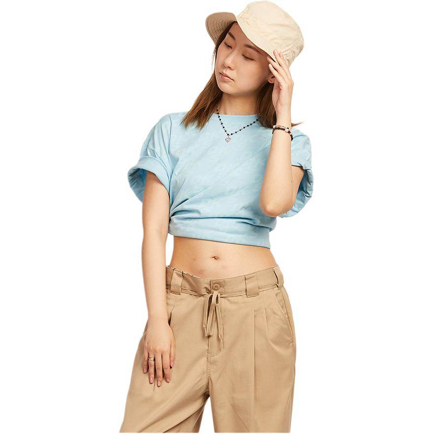 Футболка женская Dickies Letters Round Neck Straight Drop S - Boxette Shop