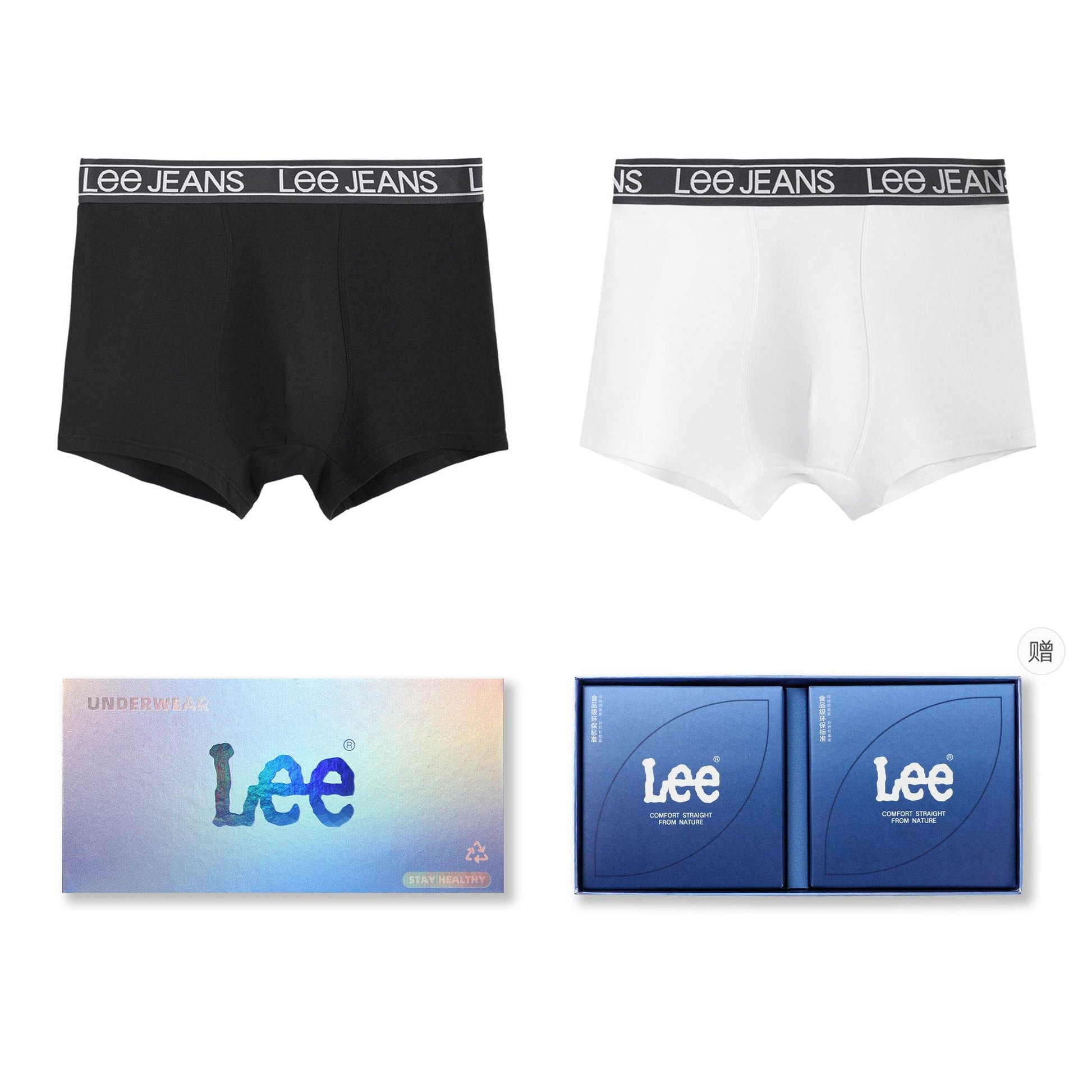 Трусы мужские Lee Cotton Alphabet Logo - Boxette Shop