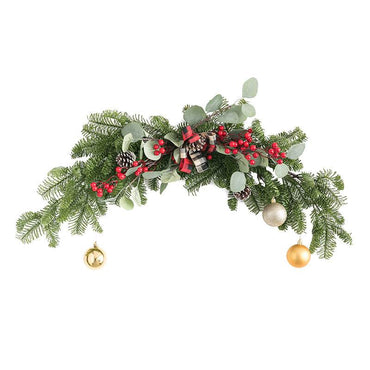 Гирлянда настенная Aying Rattan Pine Xmas - Boxette Shop