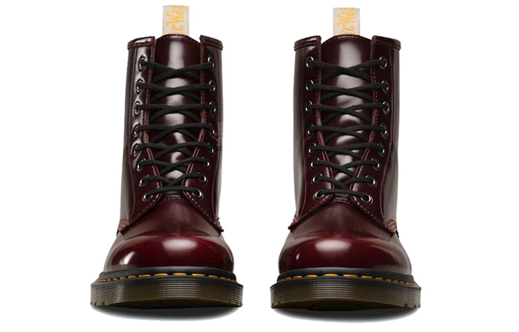 Dr.martens martin 1460 другие 8 отверстий носить круглый носок короткие ботинки мартин мужчины и женщины вишневый красный